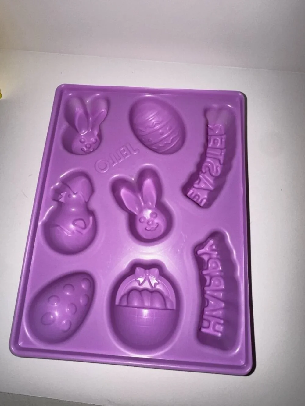 Vintage Jello Jigglers Lot Easter 5 Molds Eggs, Bunny, Rabbits , Spring, Baskets